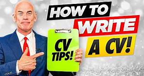 HOW TO WRITE A CV WITH NO EXPERIENCE! (CV Writing Tips & TEMPLATES!)