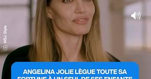 Angelina Jolie lègue toute sa fortune à un seul de ses enfants