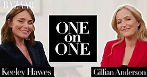 Gillian Anderson and Keeley Hawes: One on One | Bazaar UK