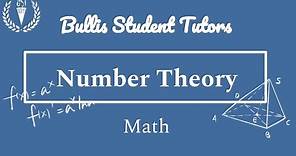 Introduction to Number Theory | Math