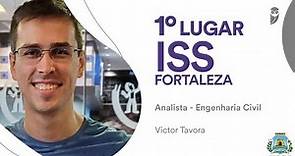 ISS Fortaleza: Conheça Victor Tavora, aprovado em 1º lugar para o cargo Analista - Engenharia Civil