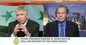 Interview: Author Patrick Seale discusses Assad speech