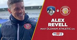 Alex Revell on climbing into the TOP HALF of the table! Oldham Athletic 0-1 Stevenage
