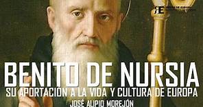 Benito de Nursia y su excepcional relevancia para la vida y cultura de Europa. José Alipio Morejón