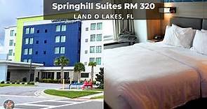 SpringHill Suites by Marriott Tampa Suncoast: Land O' Lakes, Florida (RM. 320 King, Room Tour)