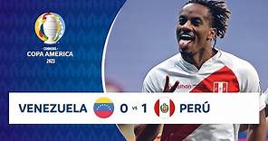 HIGHLIGHTS VENEZUELA 0 - 1 PERÚ | COPA AMÉRICA 2021 | 27-06-21