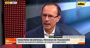 Óscar González: “Existe un plan de carrera, se le califica a los militares’' - En Detalles - ABC Color