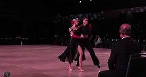 Valerio Colantoni and Anna Demidova Tango Showdance at Ohio Star Ball
