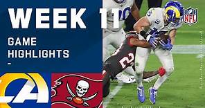 Rams vs. Buccaneers Week 11 Highlights | NFL 2020