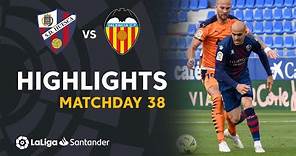 Resumen de SD Huesca vs Valencia CF (0-0)