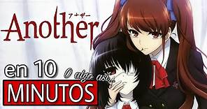 💀 ANOTHER: RESUMEN del ANIME en 10 MINUTOS (O algo así...) FINAL EXPLICADO COMPLETO 🤯