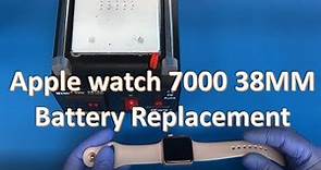 How to replace battery Apple Watch 7000 series 38MM