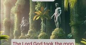 🙏🏻Genesis 2:15 - Adam and the Garden: A Biblical Perspective🙏🏻#Genesis, #God
