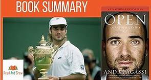 Open by Andre Agassi Book Summary | Andre Agassi Autobiography