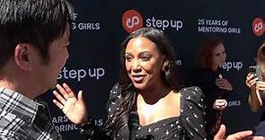 Meagan Holder Carpet Interview at Step Up's 2023 Inspiration Awards