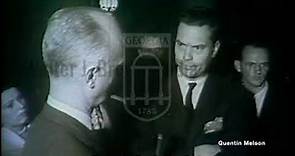 George Lincoln Rockwell Interview; Confronted by Holocaust Survivor (June 30, 1960)