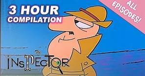 The Inspector All Episodes | 3-Hour MEGA Compilation | The Pink Panther Show