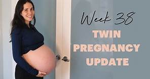 Ready to Give Birth, Spring Babies + Twin Belly Bump Shot | 38 Week Twin Pregnancy Update