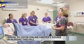WNMU to begin offering online master's program for nursing