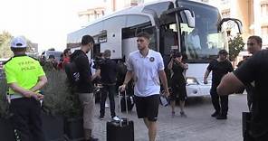 Armenia National Football Team arrives in Eskisehir