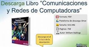 Descarga Libro "COMUNICACIONES Y REDES DE COMPUTADORAS" de William Stallings 6ta Edición