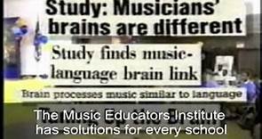 Benefits of music in education