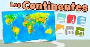 Los CONTINENTES - Video educativo en español para niños