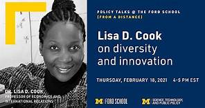 Lisa D. Cook on diversity and innovation