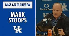Mark Stoops previews Kentucky's match-up with Mississippi State