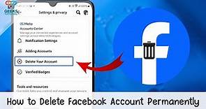 How to Delete Facebook Account Permanently (Quick & Easy)