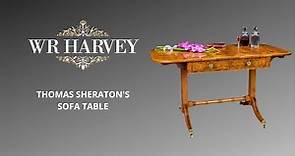 #masterclass Thomas Sheraton's Sofa Table