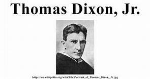 Thomas Dixon, Jr.