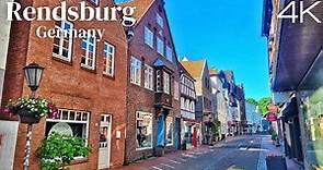 Rendsburg, Germany Walking Tour 2023 - 4K UHD