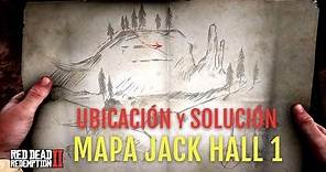 UBICACIÓN MAPA DEL TESORO BANDA JACK HALL 1 | RED DEAD REDEMPTION 2