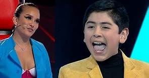 Santiago Ramos | Al final | Audiciones a Ciegas | La Voz Kids Perú