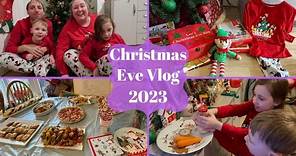 Christmas Eve Vlog 2023 - Kids Open Christmas Eve Boxes & Our Christmas Eve Party
