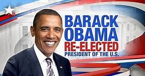 Barack Obama Re-Elected President