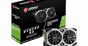 Placa de vídeo Nvidia MSI  Ventus XS GeForce GTX 16 Series GTX 1650 GEFORCE GTX 1650 D6 VENTUS XS OC OC Edition 4GB - R$ 906