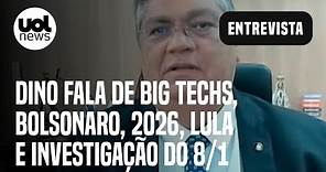 Flávio Dino fala de Bolsonaro, 8/1, Lula e 2026, PL 2630, apostas esportivas; entrevista completa