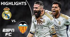 Real Madrid vs. Valencia | LALIGA Highlights | ESPN FC