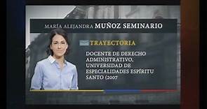 EN VIVO | María Alejandra Muñoz, Vicepresidenta del Ecuador