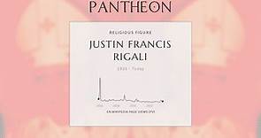 Justin Francis Rigali Biography - American Catholic cardinal