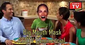 Big Mouth Masks As Seen On TV Commercial Buy Big Mouth Mask As Seen On TV Cut Out Moving Mouth Mask