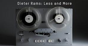 Dieter Rams Less and More Interview