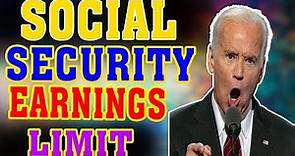 🔴 Social Security Earnings Limit 2023