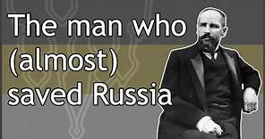 Pyotr Stolypin/The man who (almost) saved Russia
