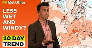 10 Day Trend 09/08/2023 – Summer returns? – Met Office weekly weather forecast UK