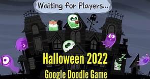 Halloween 2022 Album Doodle Game | Halloween holiday 2022 Google Doodle