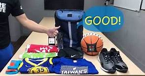 【籃球開賣啦】籃球裝備包到底能裝進多少東西？