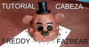 Cómo hacer la máscara de Freddy Fazbear - FNaF (Resubido)